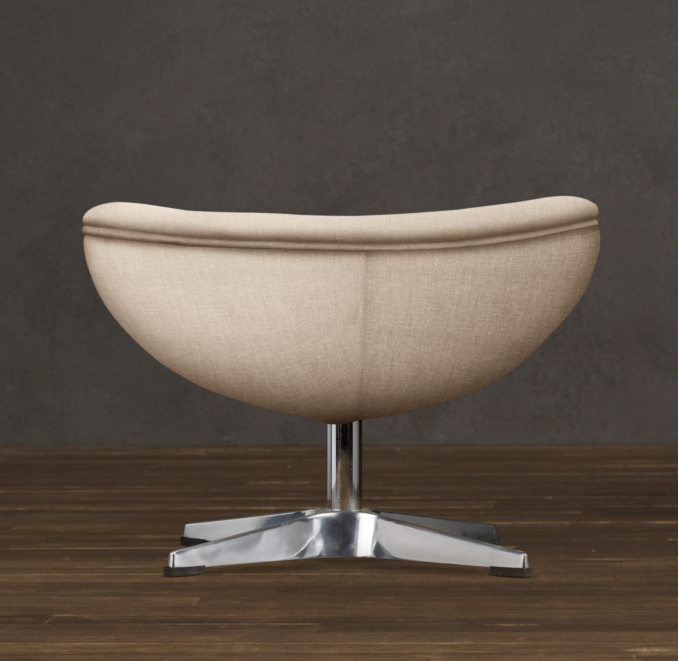 1950s Copenhagen Upholstered Ottoman