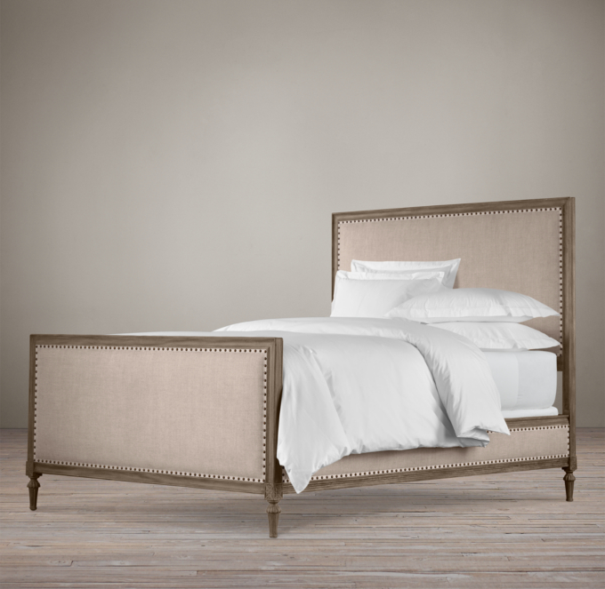 Maison Upholstered Bed With Footboard