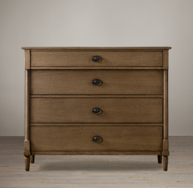Directoire 4-Drawer Dresser