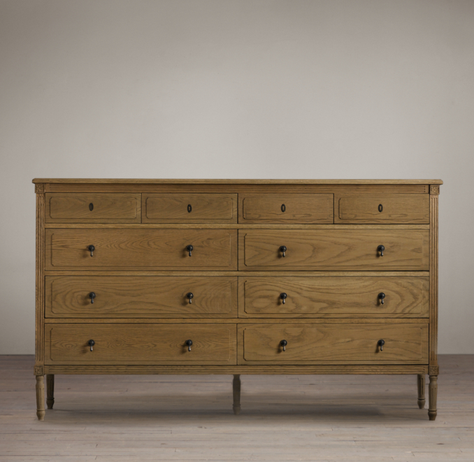 Louis XVI 10-Drawer Dresser