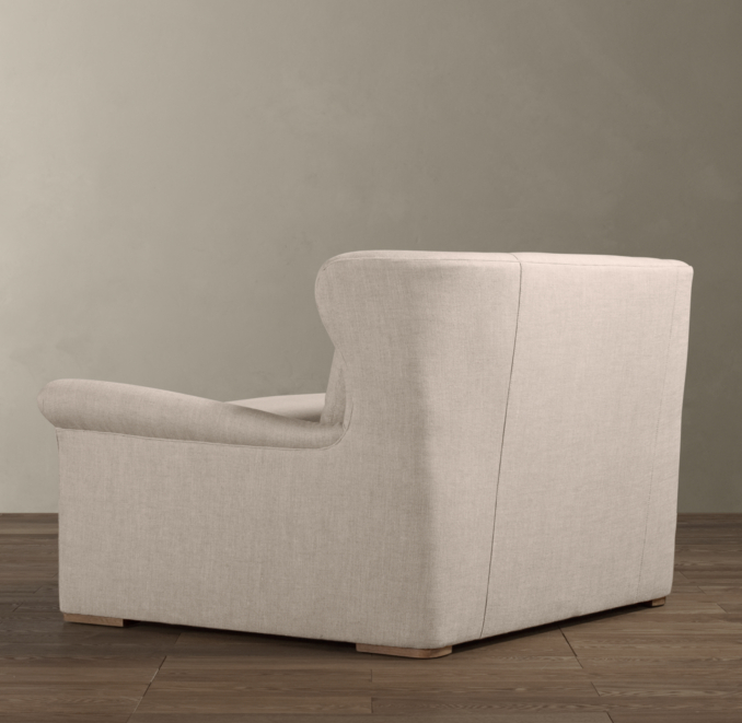 5' Belgian Wingback Upholstered Sofa