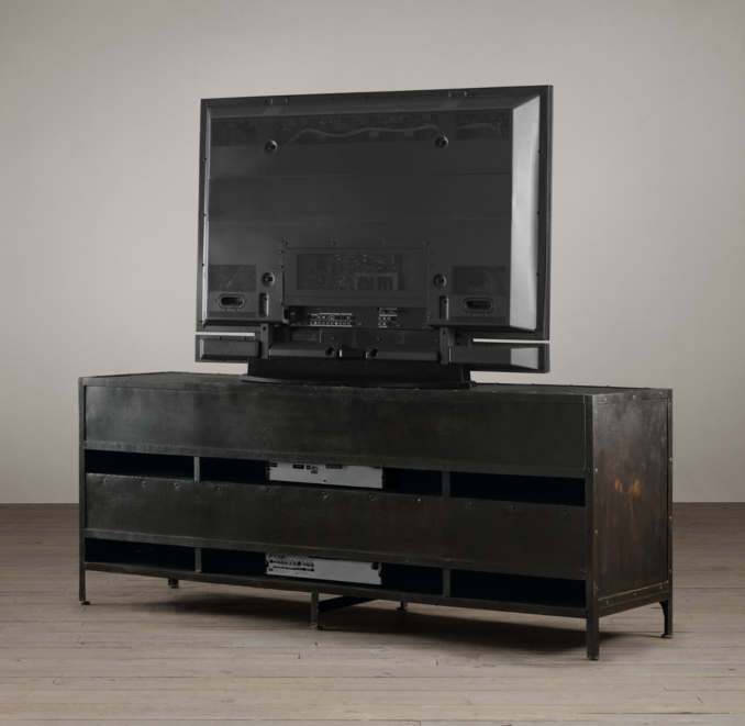 Industrial Tool Chest Media Console