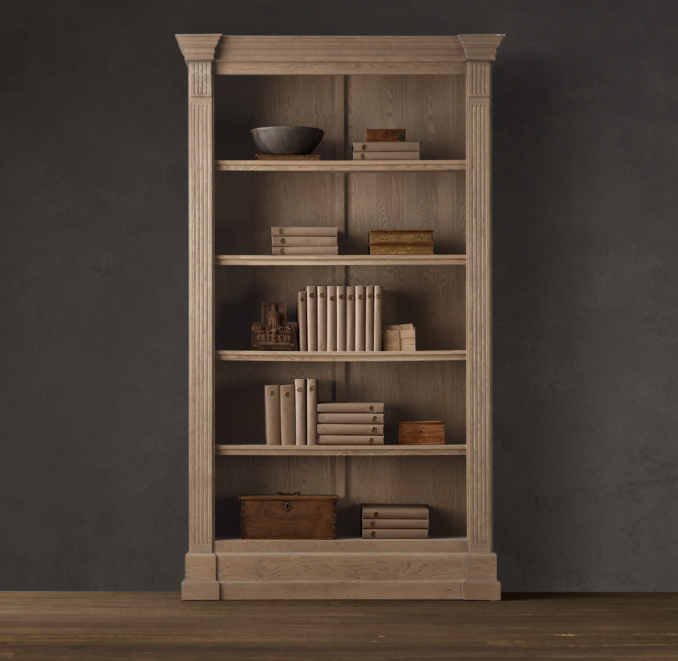 Fluted Column Bookcase