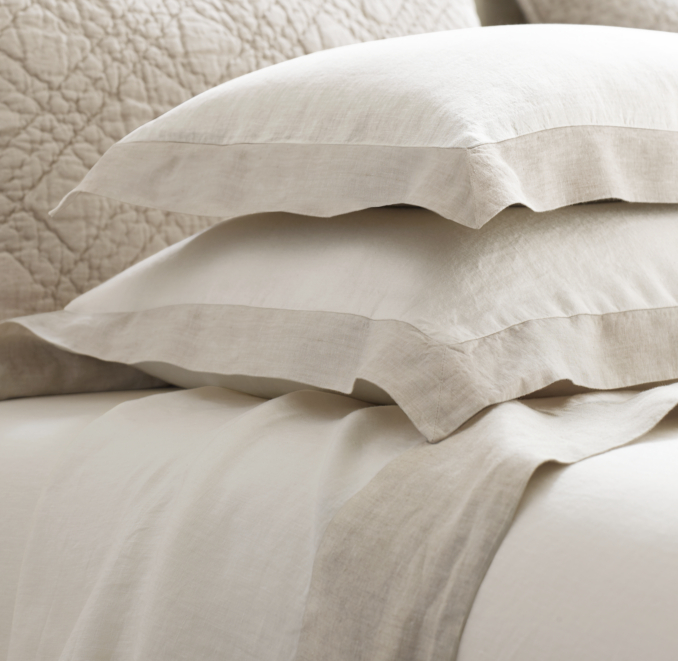 Belgian Linen Framed Sham