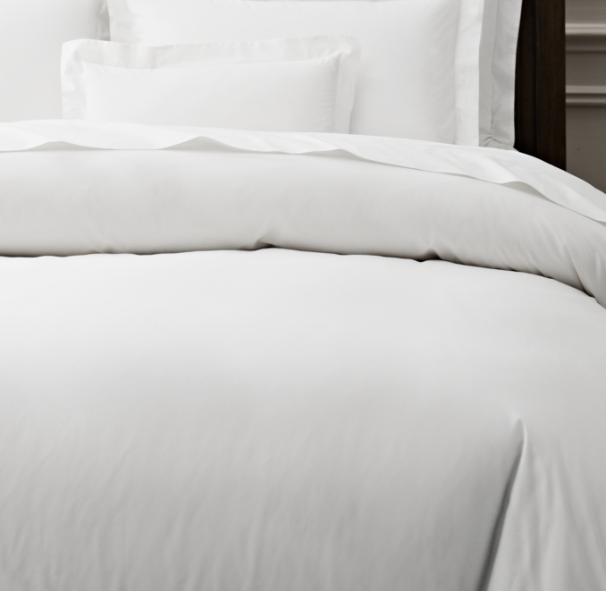Italian Vintage-Washed 464 Percale Duvet Cover