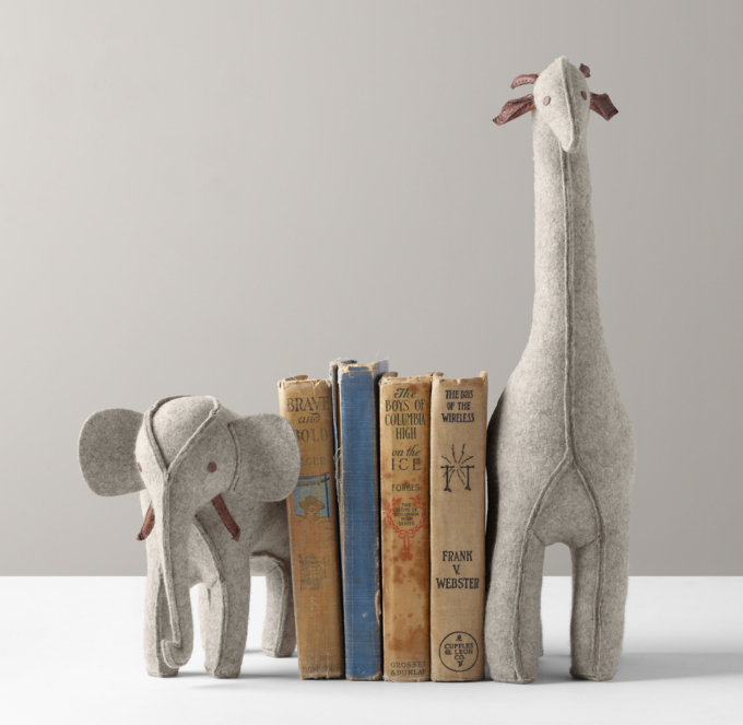Shown (left to right) in Elephant and Giraffe.