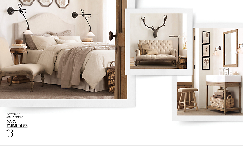 Big Style, Small Spaces | Restoration Hardware