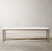 Thaddeus Fabric End-of-Bed Bench