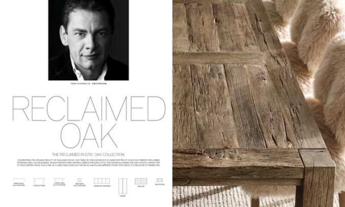 shop Reclaimed Rustic Oak Collection Line Art