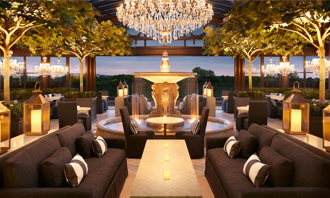 The Rooftop Restaurant at RH Charlotte