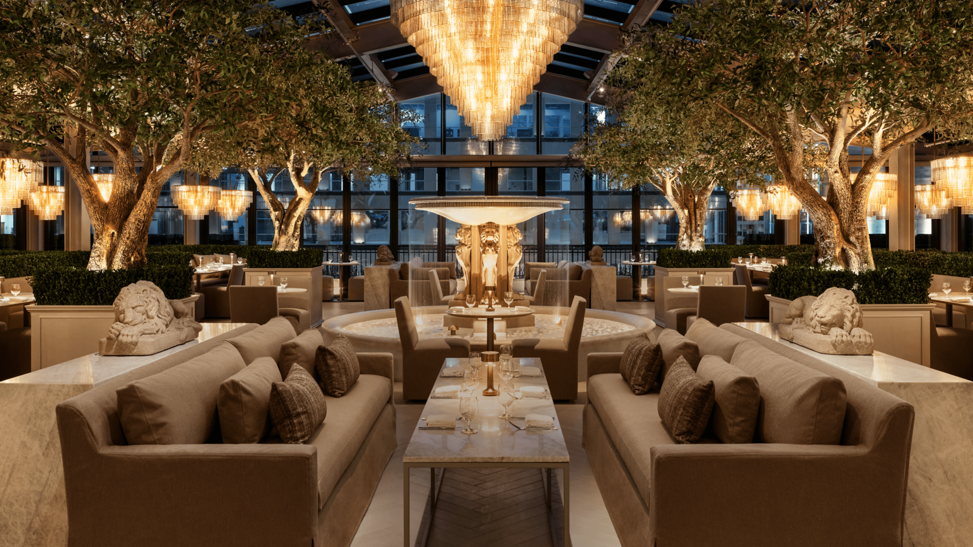 The RH Rooftop Restaurant at RH Raleigh