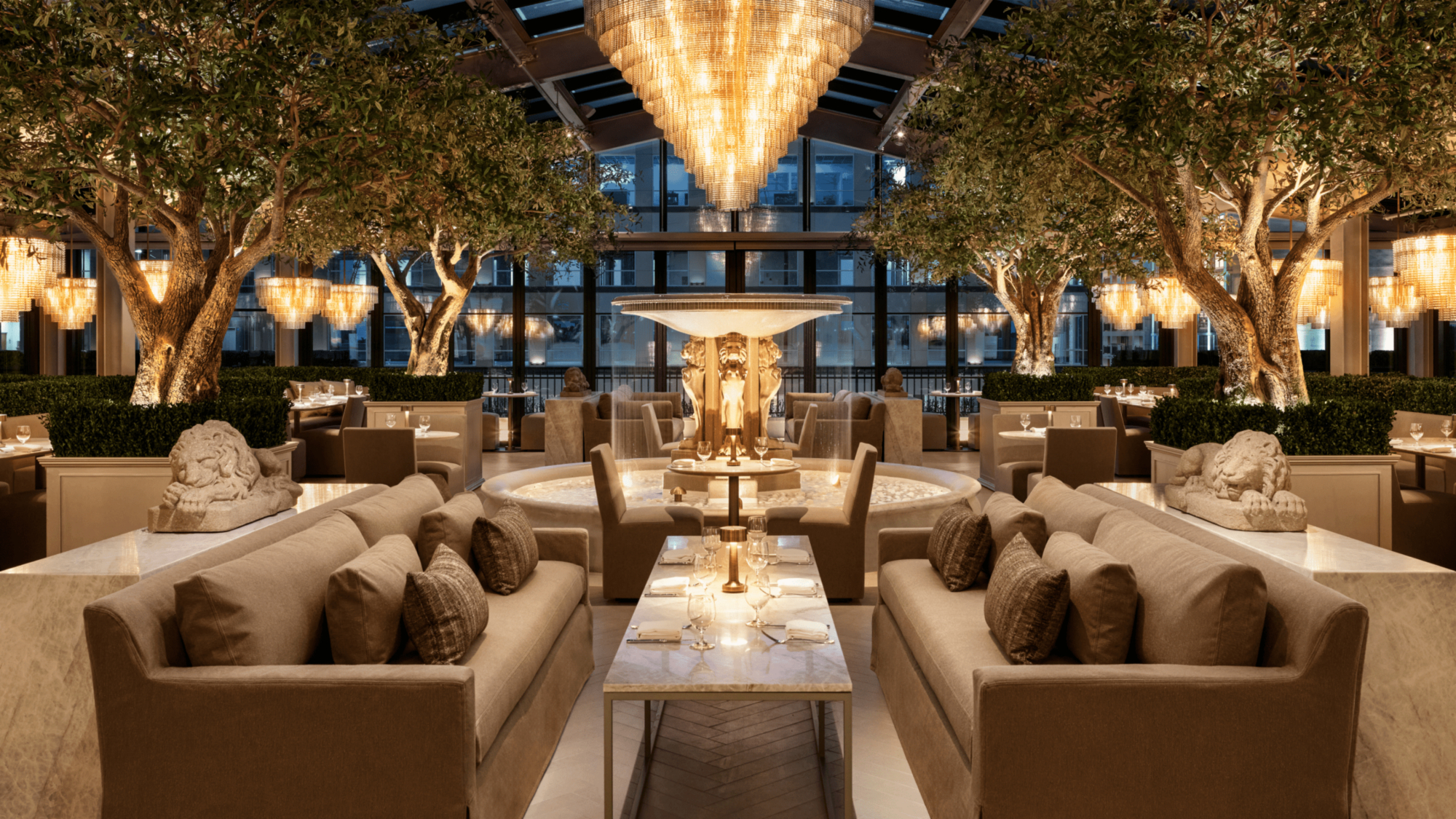 The RH Rooftop Restaurant at RH Raleigh