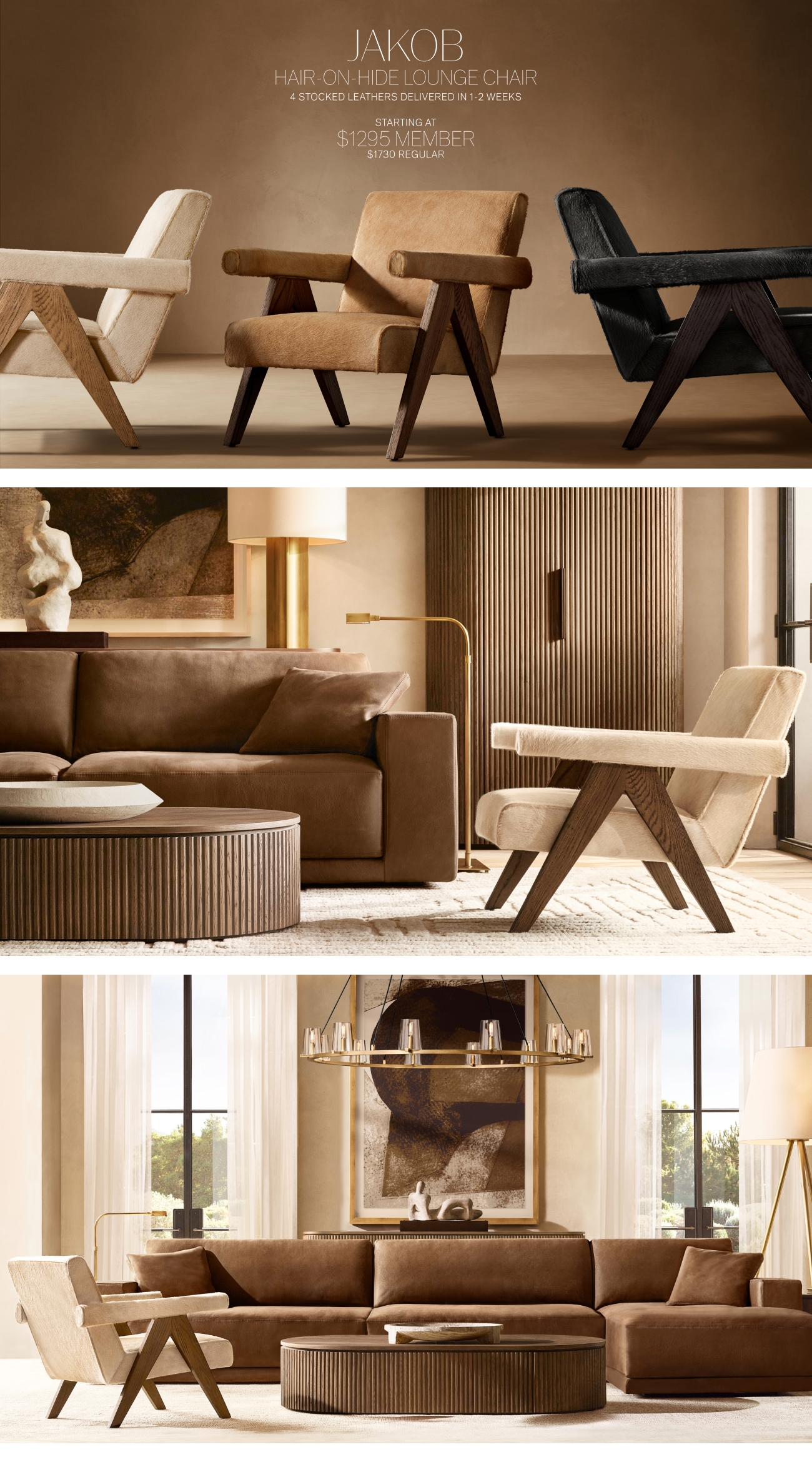The Jakob Chair Collection. Iconic Design in American Oak. RH
