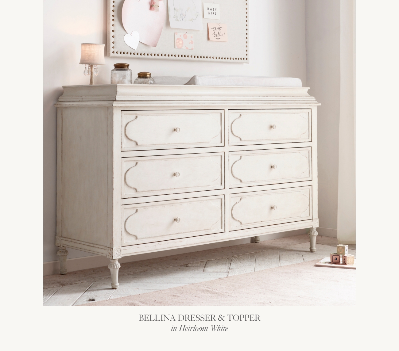 Restoration hardware 2024 bellina dresser