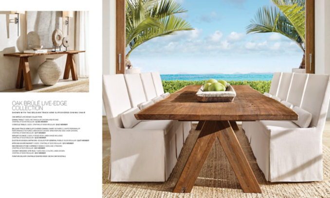 shop Live Edge Rectangular Dining Smerge