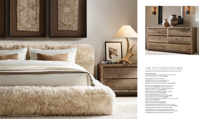 shop Yei Sheepskin Bed
