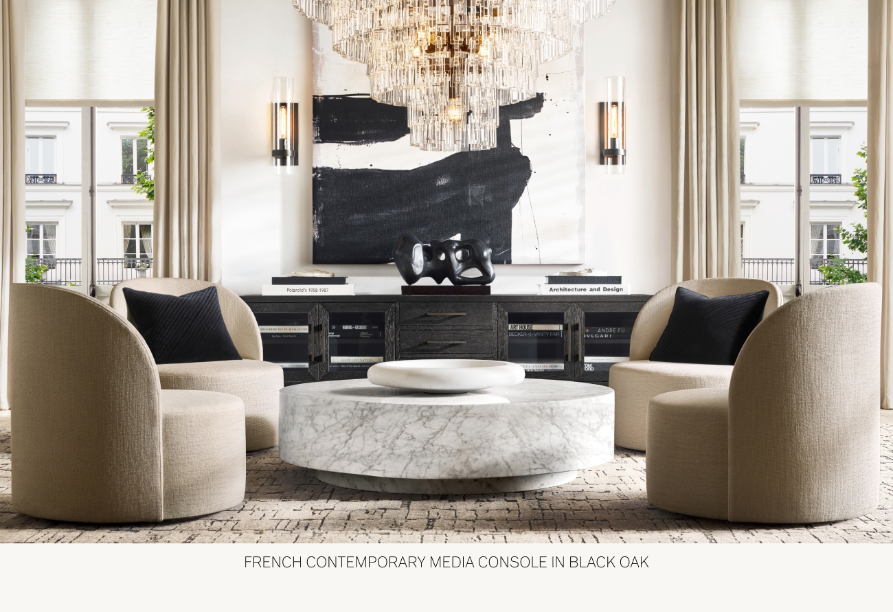 Restoration hardware french contemporary coffee deals table