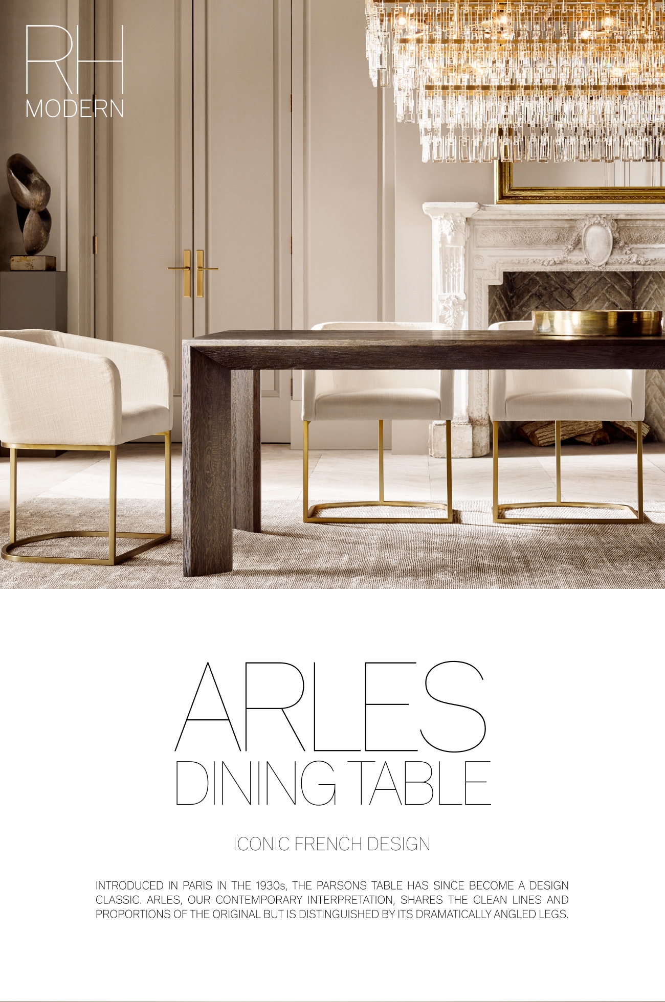 Dining on sale table rh