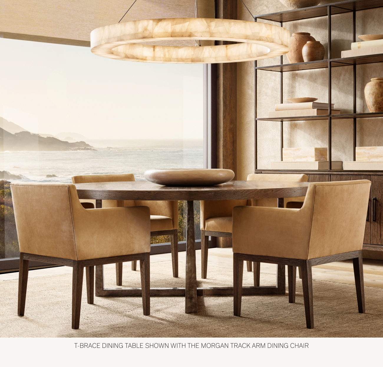 HandCast. The TBrace Collection in Waxed Brown Oak with Bronze