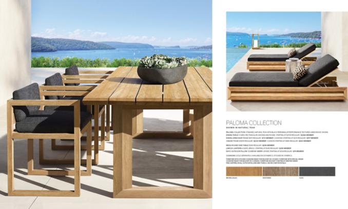 shop Paloma Rect Dining & Chaise Smerge