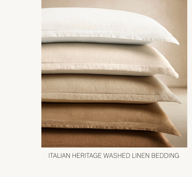 Italian Heritage Washed Linen Duvet Cover
