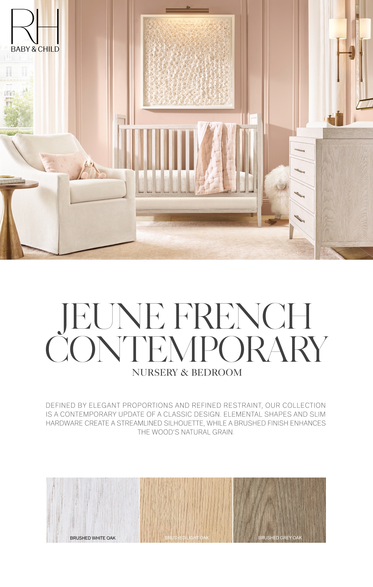 Refined Design. The Jeune French Contemporary Collection