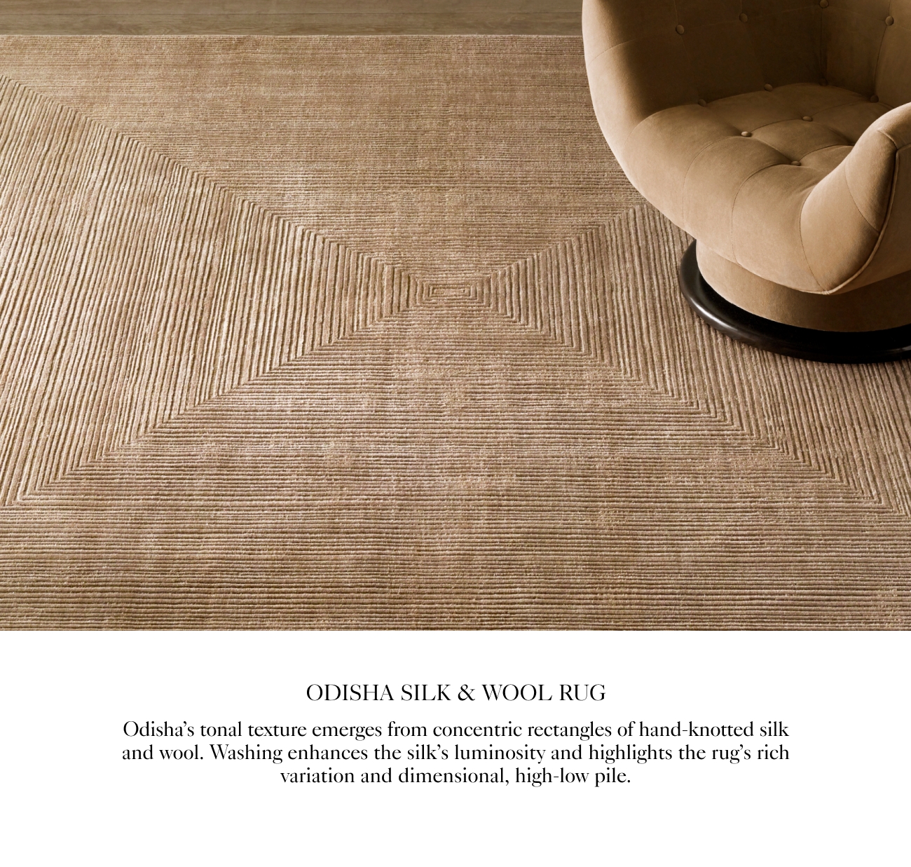 Discover HandKnotted Contemporary Rugs in Wool & Silk Restoration