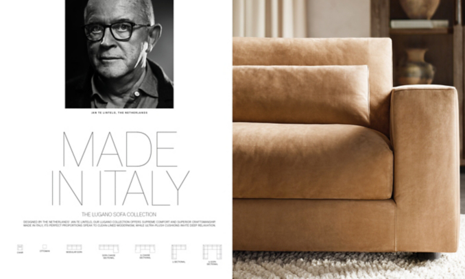 shop Lugano Leather Collection Line Art