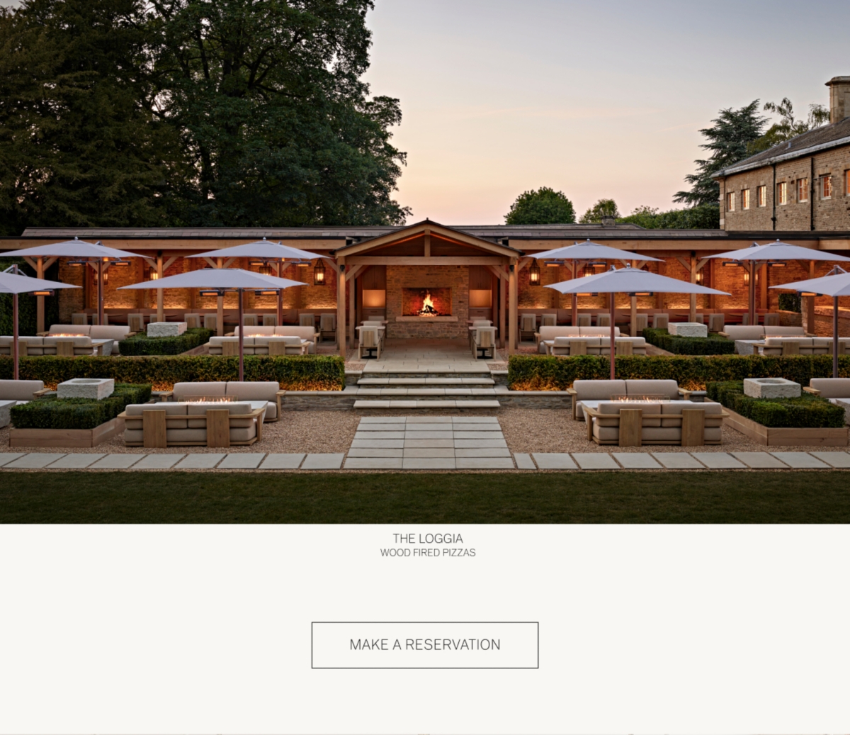 Now Open. RH England, The Gallery at the Historic Aynho Park