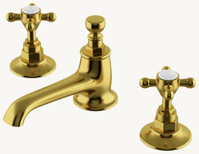 Waterworks Highgate Lavatory Faucet With Cross Handles | RH