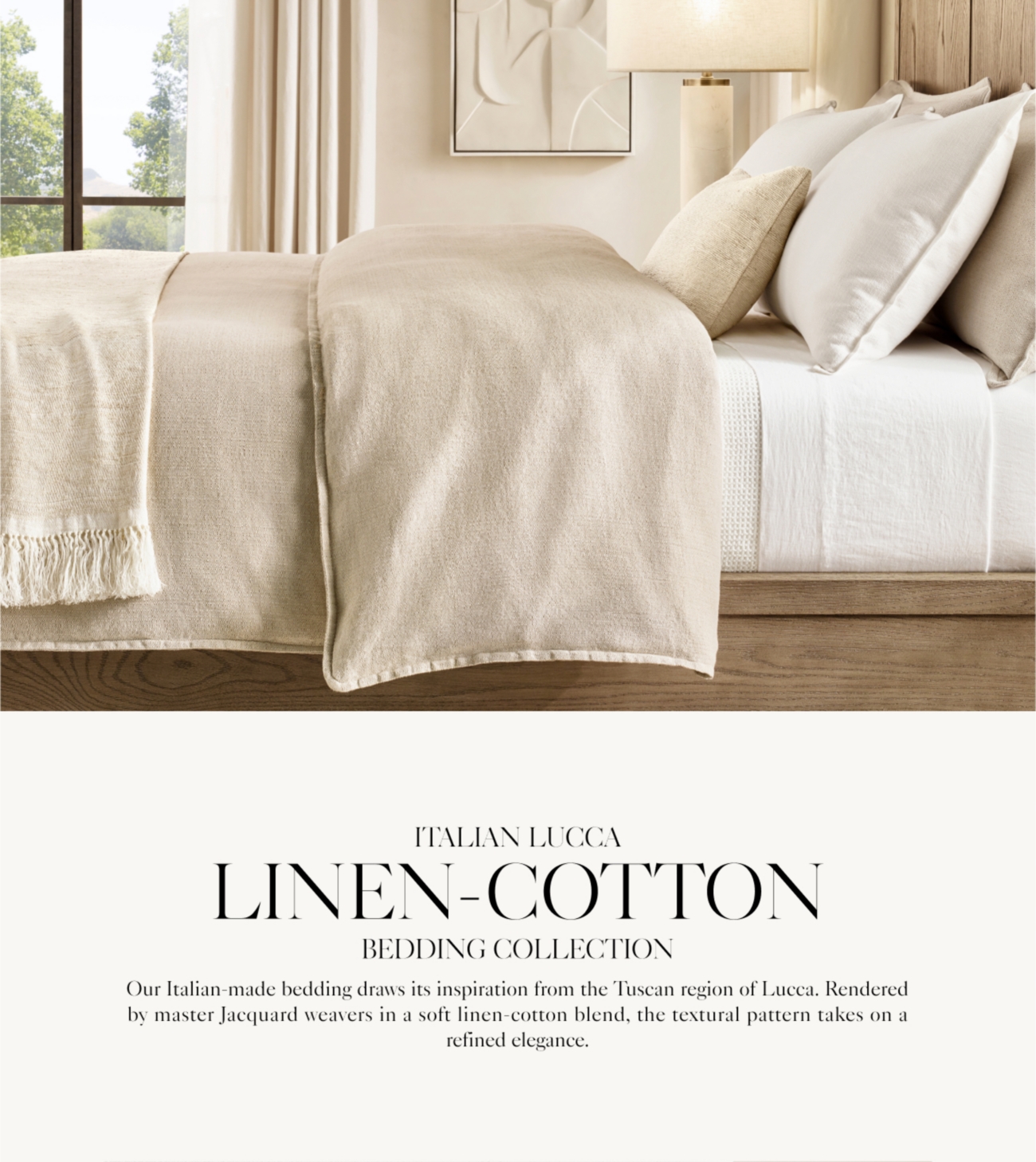 The World’s Finest Italian Bedding by Carlo & Guido Bertelli, Florence