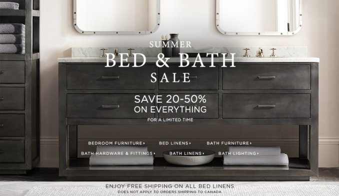 Summer Bed & Bath Event