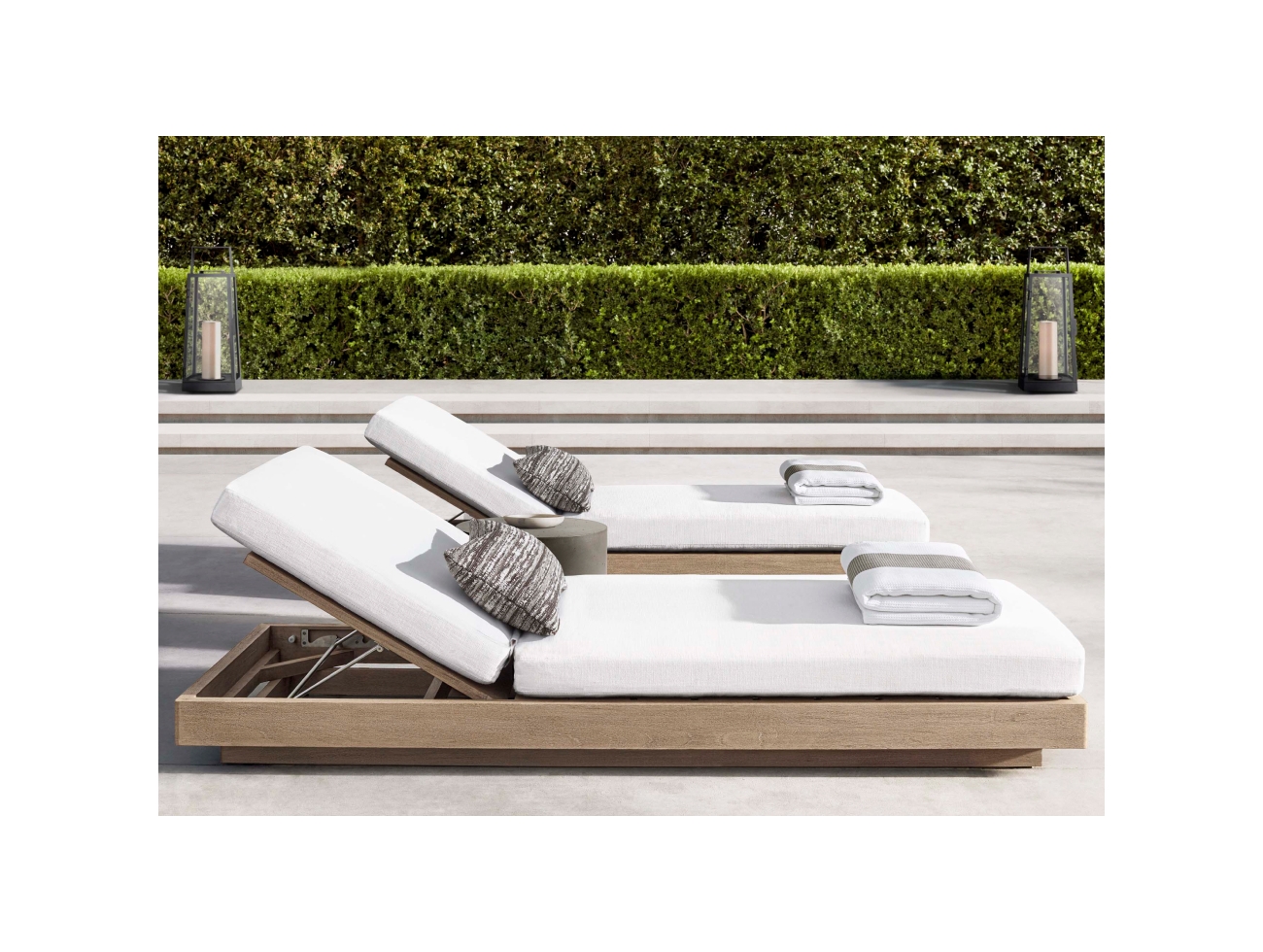 Modern Minimalism. The Caicos & Maya Outdoor Collections. Restoration