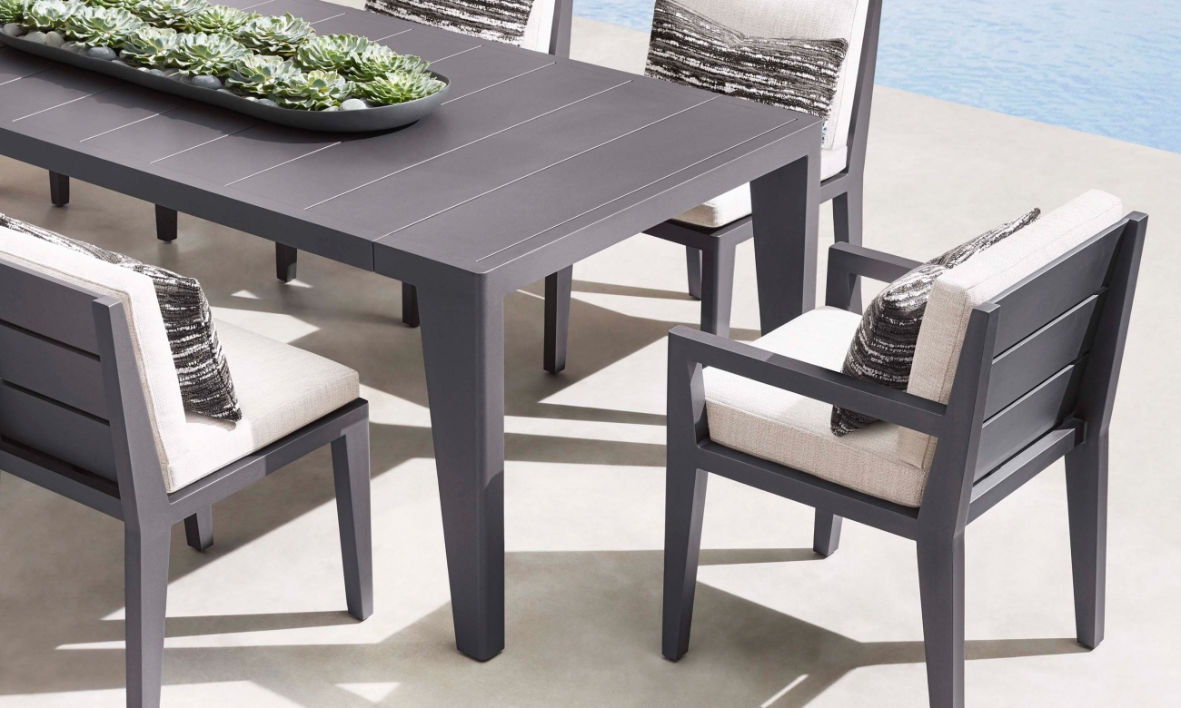 Modern Minimalism. The Caicos & Maya Outdoor Collections. Restoration