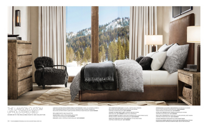 shop Lawson Custom Upholstered Bed