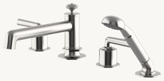  2.19_Waterworks Henry Concealed Tub Filler With Handshower And Lever Handles 