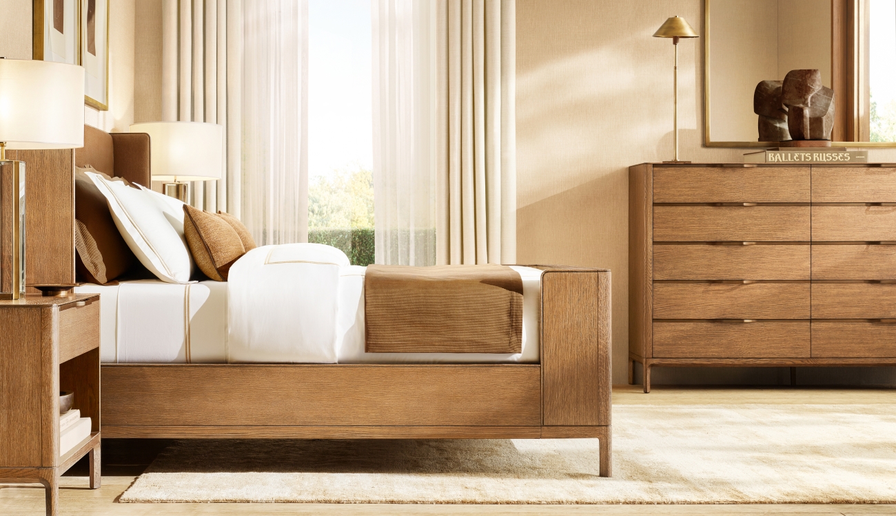 Introducing the Padua Collection in American Oak Restoration Hardware