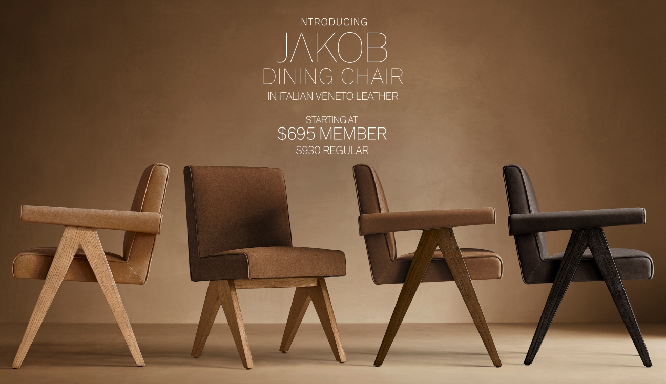 Jakob chair best sale restoration hardware