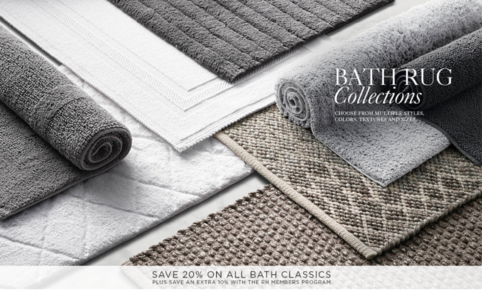 Bath Rugs | RH