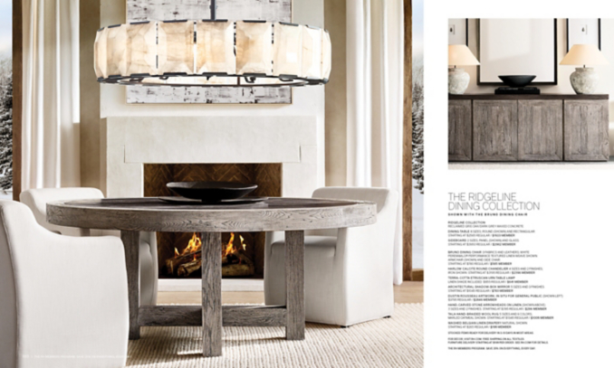 shop Ridgeline Grey Round Dining