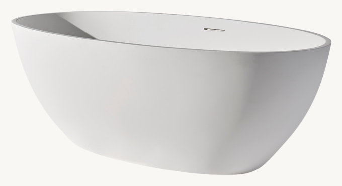 Waterworks Arcata Freestanding Oval Bathtub