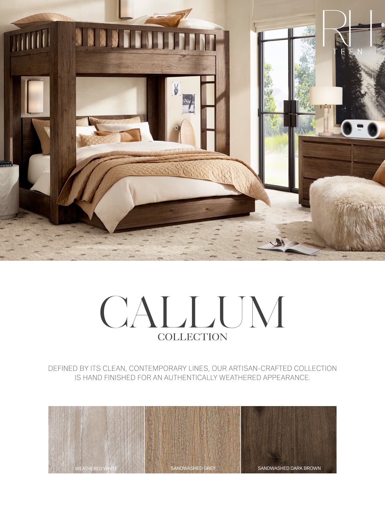ArtisanCrafted The Callum Collection Restoration Hardware