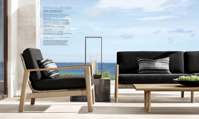 shop Mesa Teak Low Seating