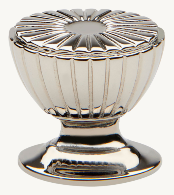 Waterworks Foro 1\" Fluted Knob