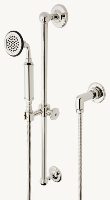 Waterworks Regulator Handshower On Bar 
