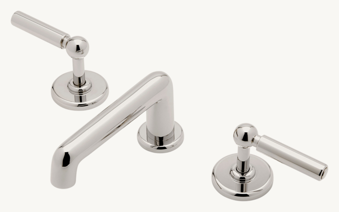 Waterworks Ludlow Volta Lavatory Faucet With Lever Handles 