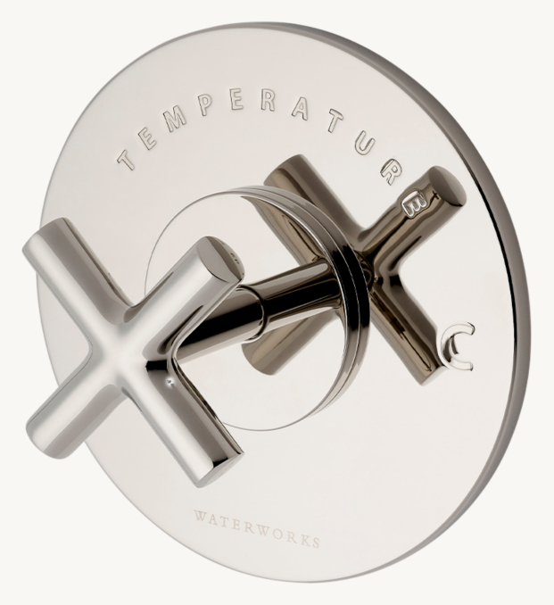 Shown in Nickel.