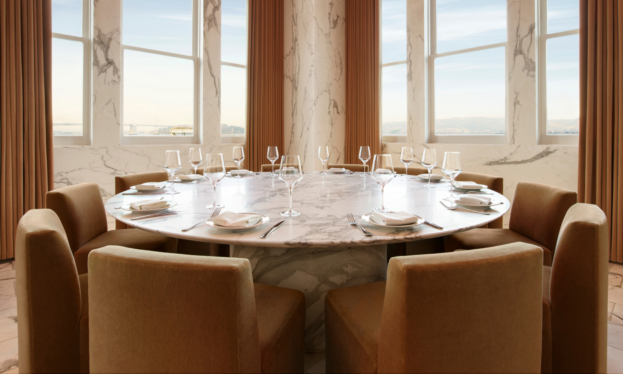 The Palm Court at RH San Francisco