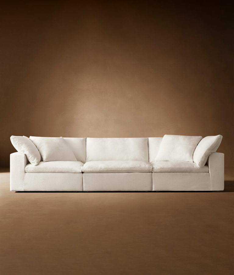 Restoration hardware deals modern sofa