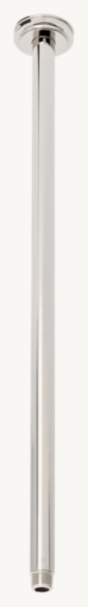 Waterworks Universal Classic 24\" Ceiling-Mounted Shower Arm With Low-Profile Flange